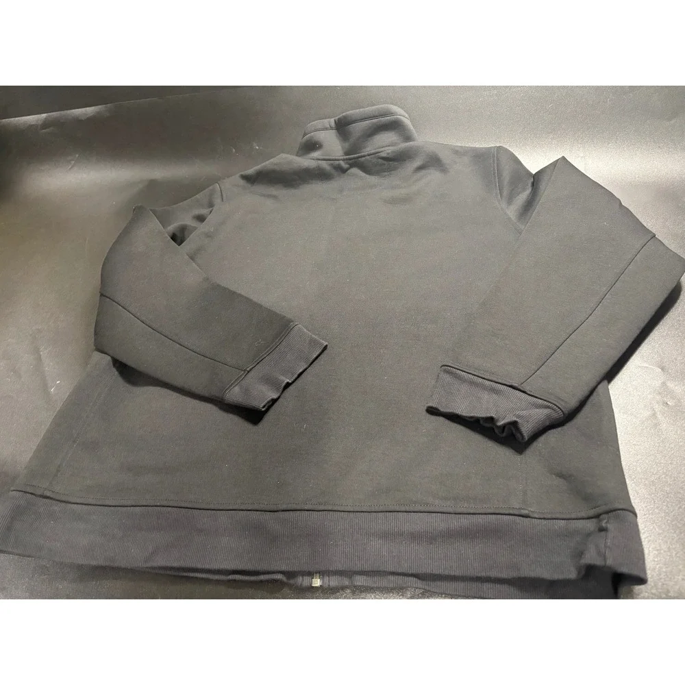The North‎ Face Mens Full Zip Jacket Fleece Lined Black XXL